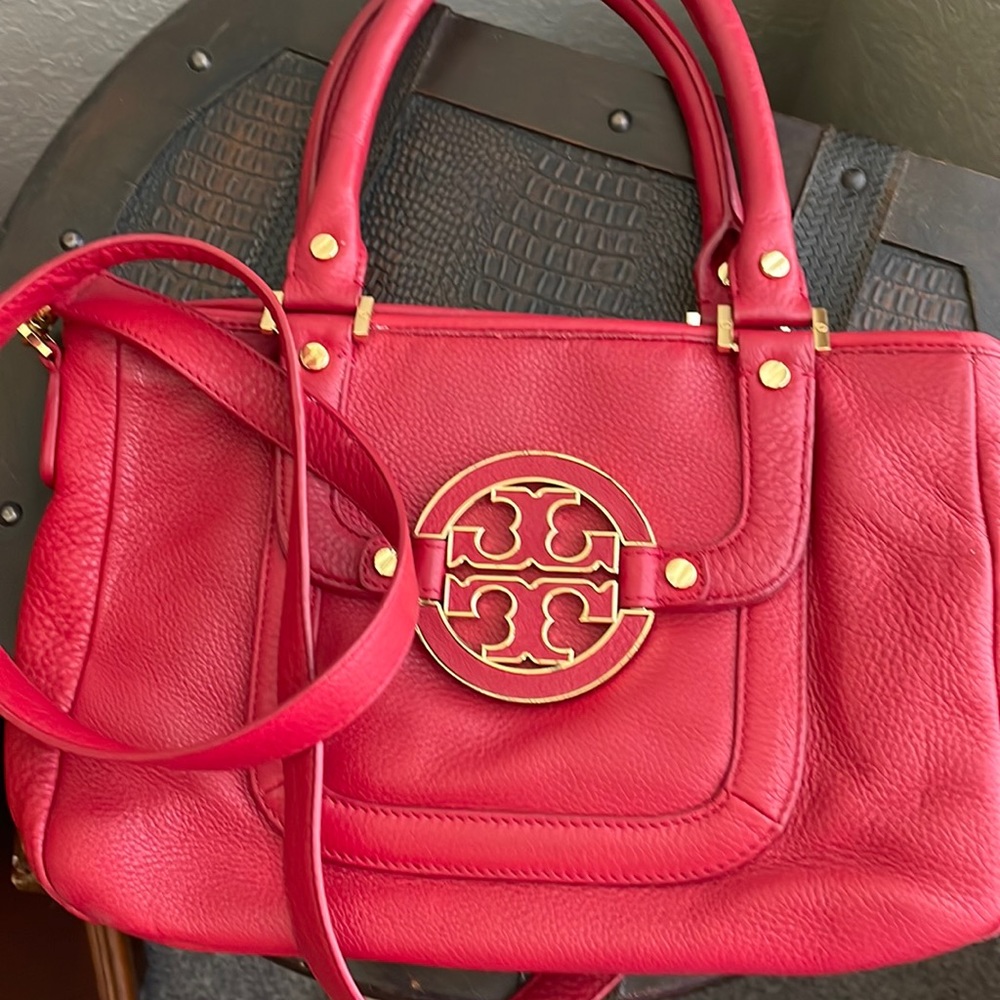 Red Tory Burch handbag